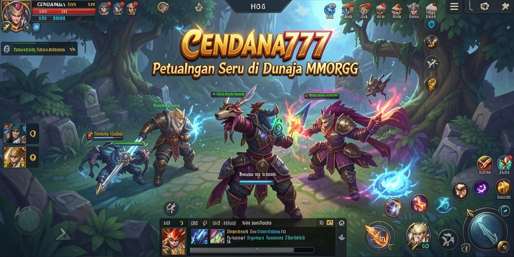 Gameplay seru dalam CENDANA777 dengan pertempuran yang menegangkan.