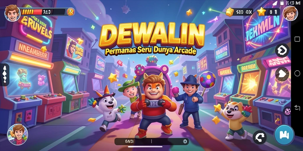 Screenshot gameplay DEWALIN menunjukkan aksi seru dan tantangan yang dihadapi.