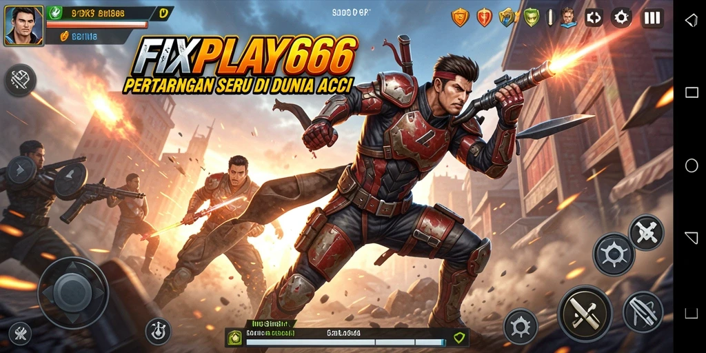 Tangkapan layar FIXPLAY666 menampilkan aksi tempur yang mendebarkan.