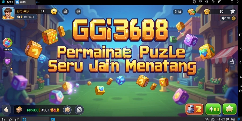 Screenshot gameplay menunjukkan tantangan Puzzle yang menantang dan seru.