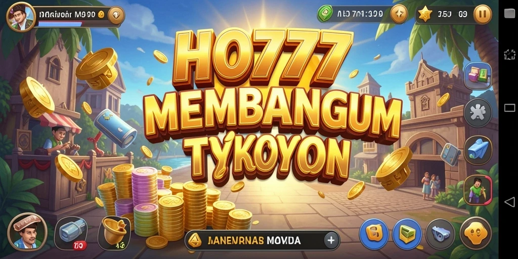 Screenshot HO777 menampilkan gameplay Tycoon yang seru dan strategis.