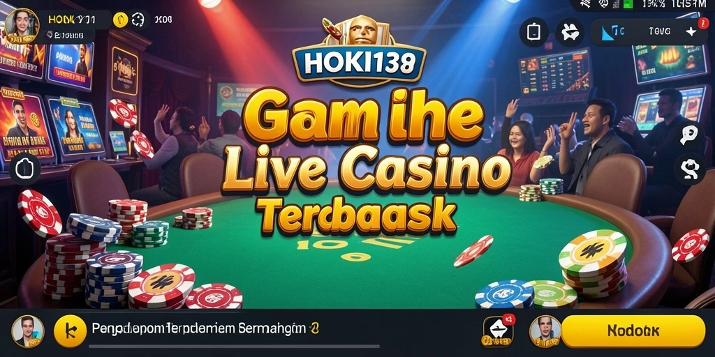 Gameplay seru HOKI138 dalam Live Casino dengan dealer langsung.