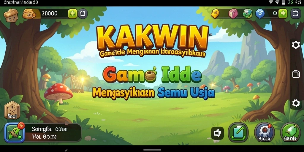 Tampilan menarik dalam gameplay KAKWIN yang santai.
