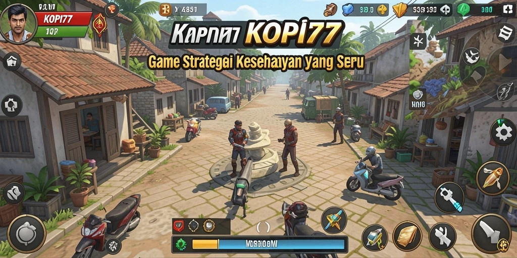 Tampilan gameplay KOPI77 yang menarik dan penuh strategi.