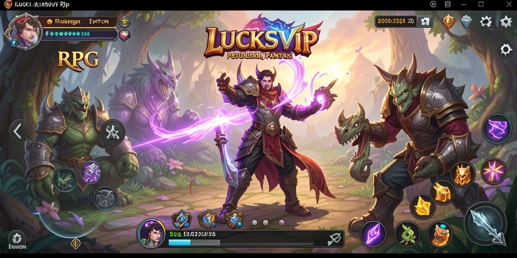 Tampilan gameplay LUCKSVIP yang menarik dan penuh aksi.