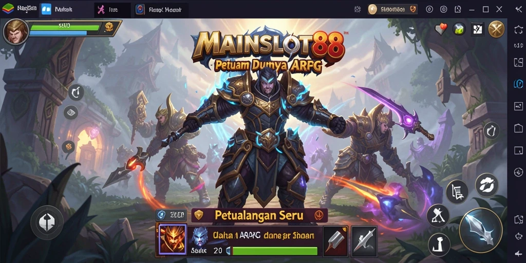 Tampilan gameplay seru dan mendebarkan dalam MAINSLOT88.