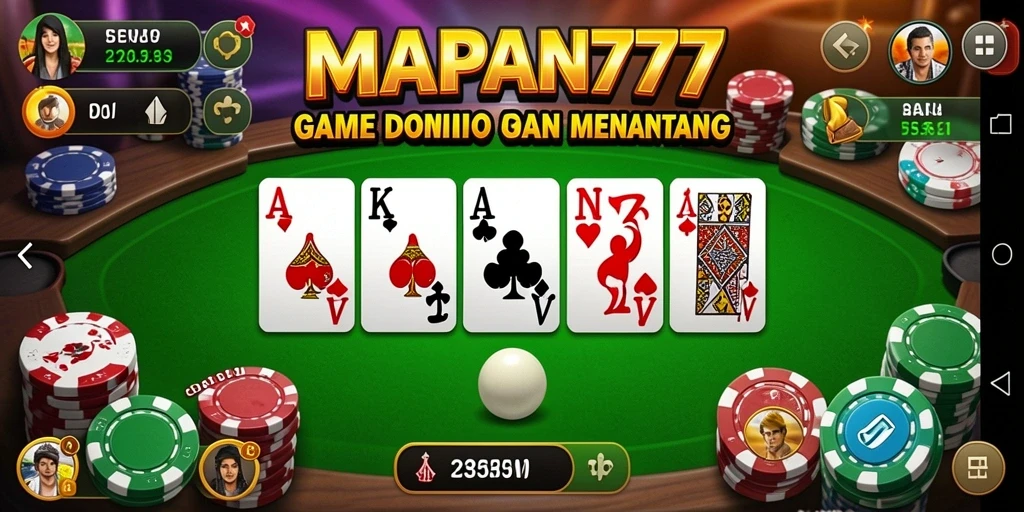 Tampilan menarik dari gameplay seru di MAPAN777.
