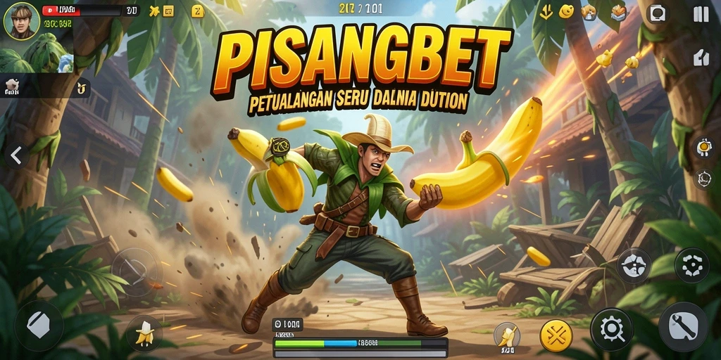 Tampilan gameplay seru dari PISANGBET dengan aksi mendebarkan.