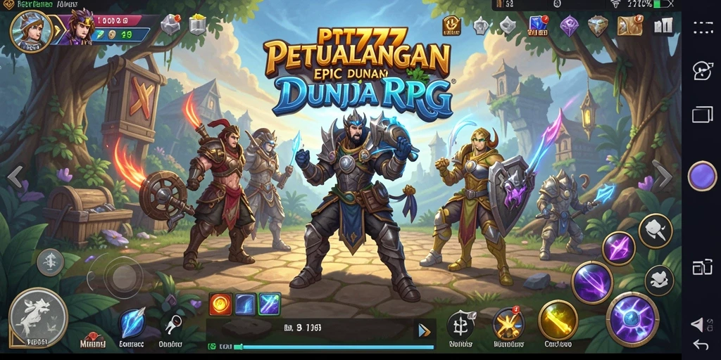Screenshot gameplay PT777 menampilkan aksi pertarungan yang mendebarkan.